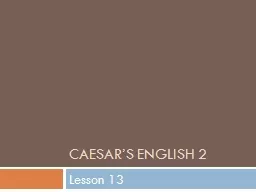 Caesar’s
