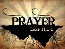 Luke 11:1-4
