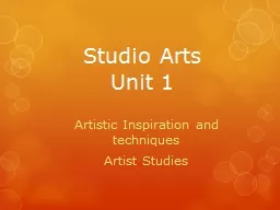 Studio Arts