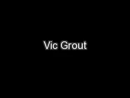 Vic Grout
