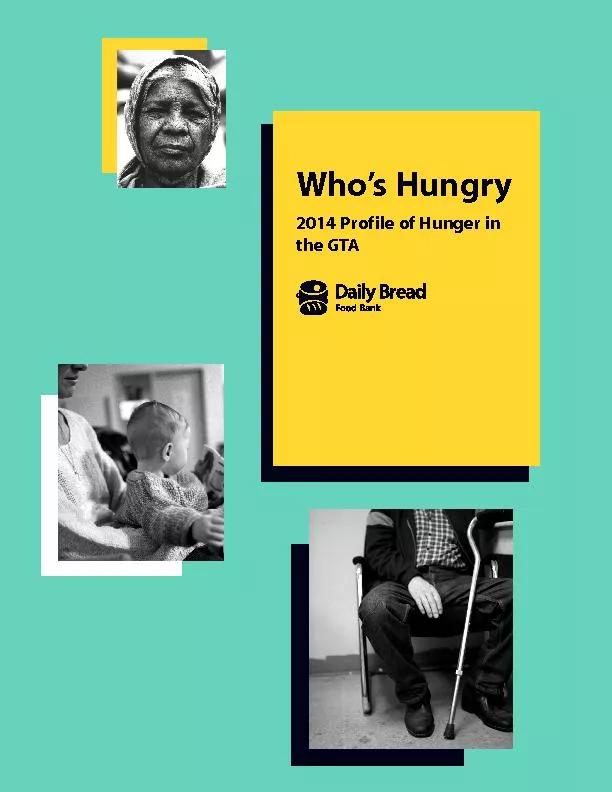 2014 Profile of Hunger in