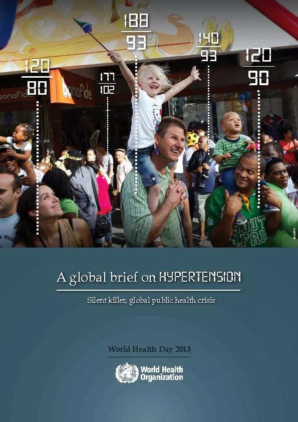 A global brief on hypertension | Foreword