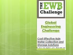 Global Engineering Challenge