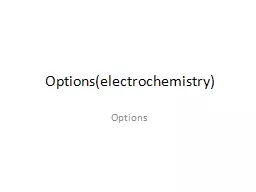 Options(electrochemistry)
