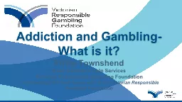 Addiction and Gambling-