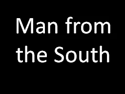 Man from the South