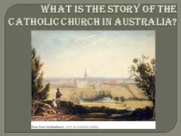 What is the Story of the Catholic Church in Australia?