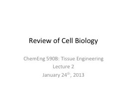 Review of Cell Biology