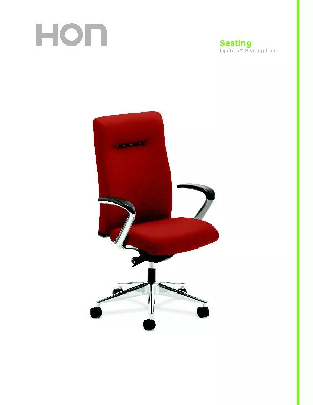 Ignition™ Seating Line