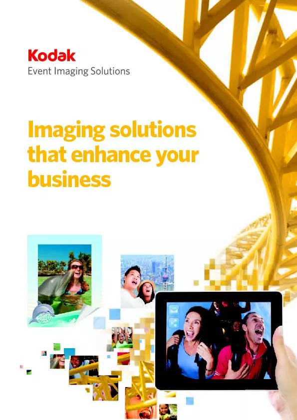Imaging solutions that enhance your business