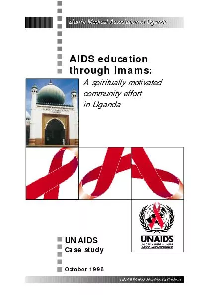forIMAU. Many thanks also to the Assistant Imams, Family AIDSWorkers,