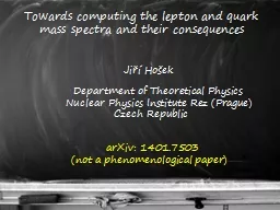 Towards computing the lepton and quark mass spectra and the