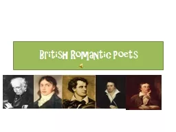 British Romantic Poets