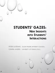 STUDENTS’ GAZES: