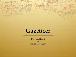 Gazetteer