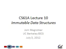 CS61A Lecture 10