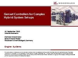 Genset Controllers for Complex Hybrid System Set-ups
