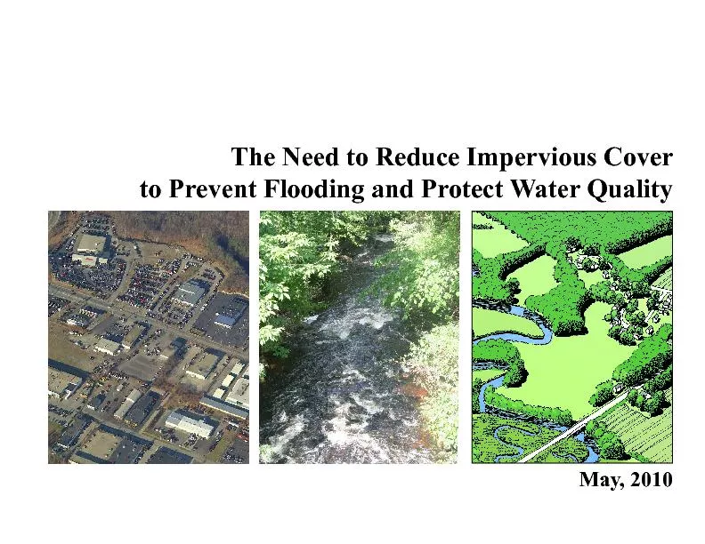 The Need to Reduce Impervious Cover