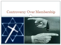 Controversy Over Membership