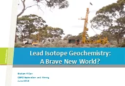 Lead Isotope Geochemistry: