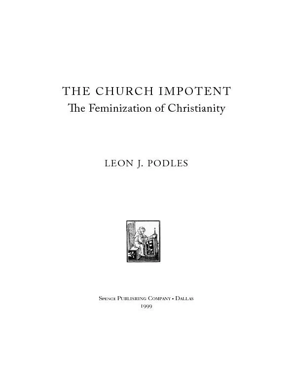 THE CHURCH IMPOTENT