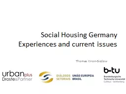 Social Housing Germany