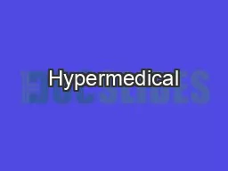 Hypermedical