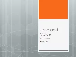 Tone and Voice