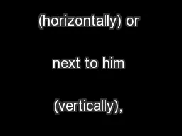 (p.B276)overhead (horizontally) or next to him (vertically), andTAFF
.