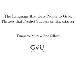 The Language that Gets People to Give: