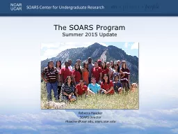 The SOARS Program