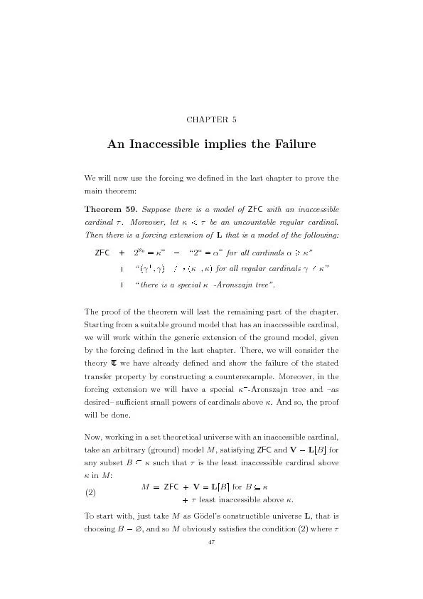 CHAPTER5AnInaccessibleimpliestheFailureWewillnowusetheforcingwede