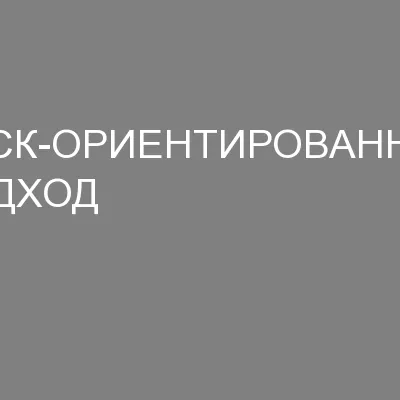 PPT-РИСК-ОРИЕНТИРОВАННЫЙ ПОДХОД thumbnail