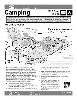 Fee Campgrounds Fee campgrounds provide sites that are usually accessible to RVs and tent