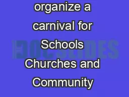 Fabulously Fun School Carnival Ideas A FREE VolunteerSpot eBook Ideas for how to organize
