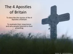 The 4 Apostles of Britain
