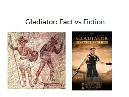 Gladiator: Fact