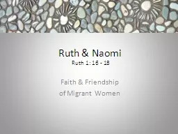 Ruth & Naomi