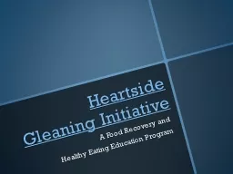 Heartside Gleaning Initiative