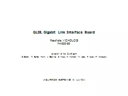 GLIB, Gigabit Link Interface Board
