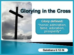 Glory defined: