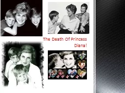 The Death Of Princess Diana!