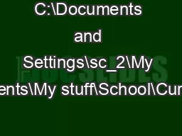 C:\Documents and Settings\sc_2\My Documents\My stuff\School\Curriculum