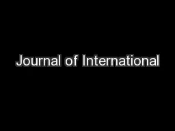 Journal of International
