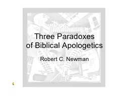 Three Paradoxes