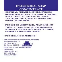 INSECTICIDAL SOAPconcentrateMade with Neudosan™ Insecticidal Soap
