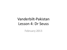 Vanderbilt-Pakistan