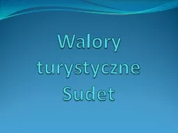 Walory turystyczne