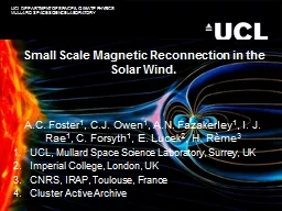 Small Scale Magnetic Reconnection in the Solar Wind.