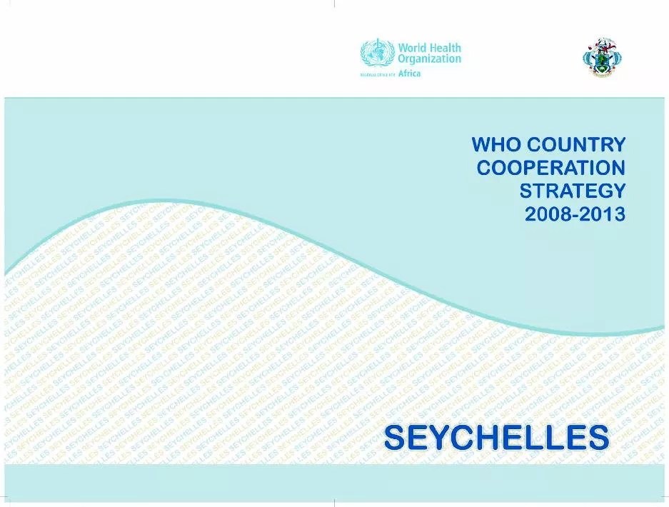 WHO COUNTRYCOOPERATION STRATEGY2008